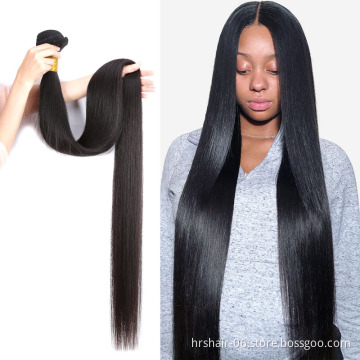 Wholesale 10a Grade Cuticle Aligned Vendors Raw Virgin Brazilian hair bundles Long 40 inch Body Wave Human Hair
